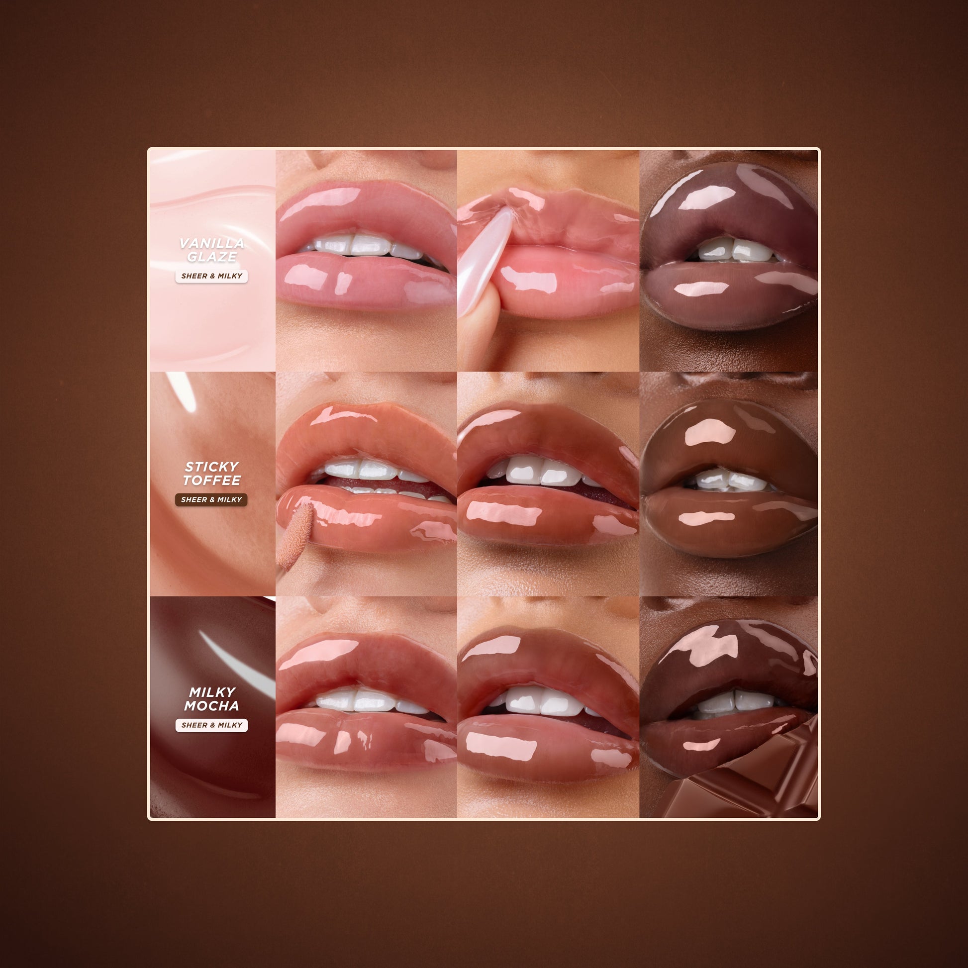 Glazed Lips Trio